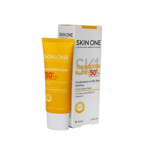 فلویید ضد آفتاب SPF50 پوست چرب اسکین وان