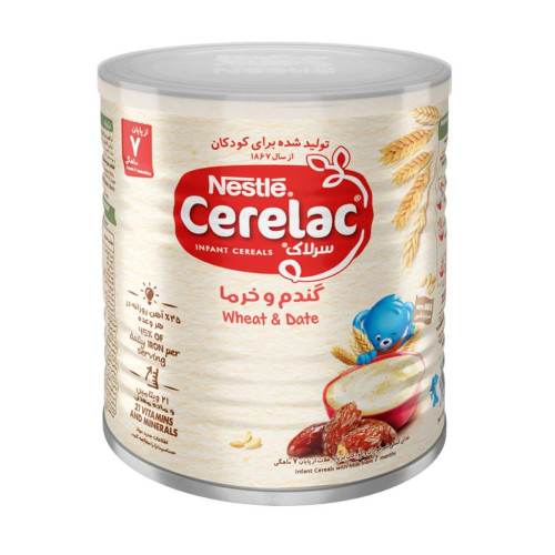 سرلاك گندم و خرما 6ماهگي