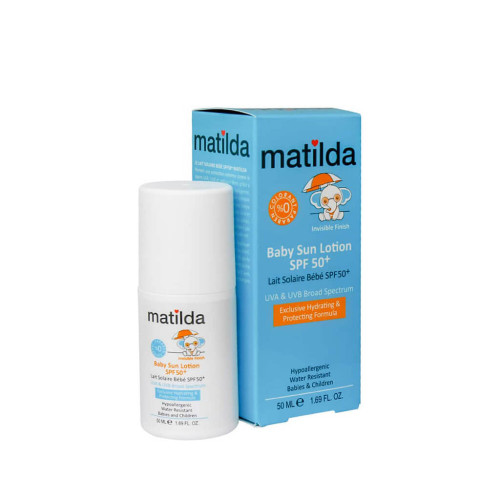 لوسیون ضد آفتاب کودک SPF50 ماتیلدا